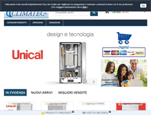 Tablet Screenshot of climatecformia.it